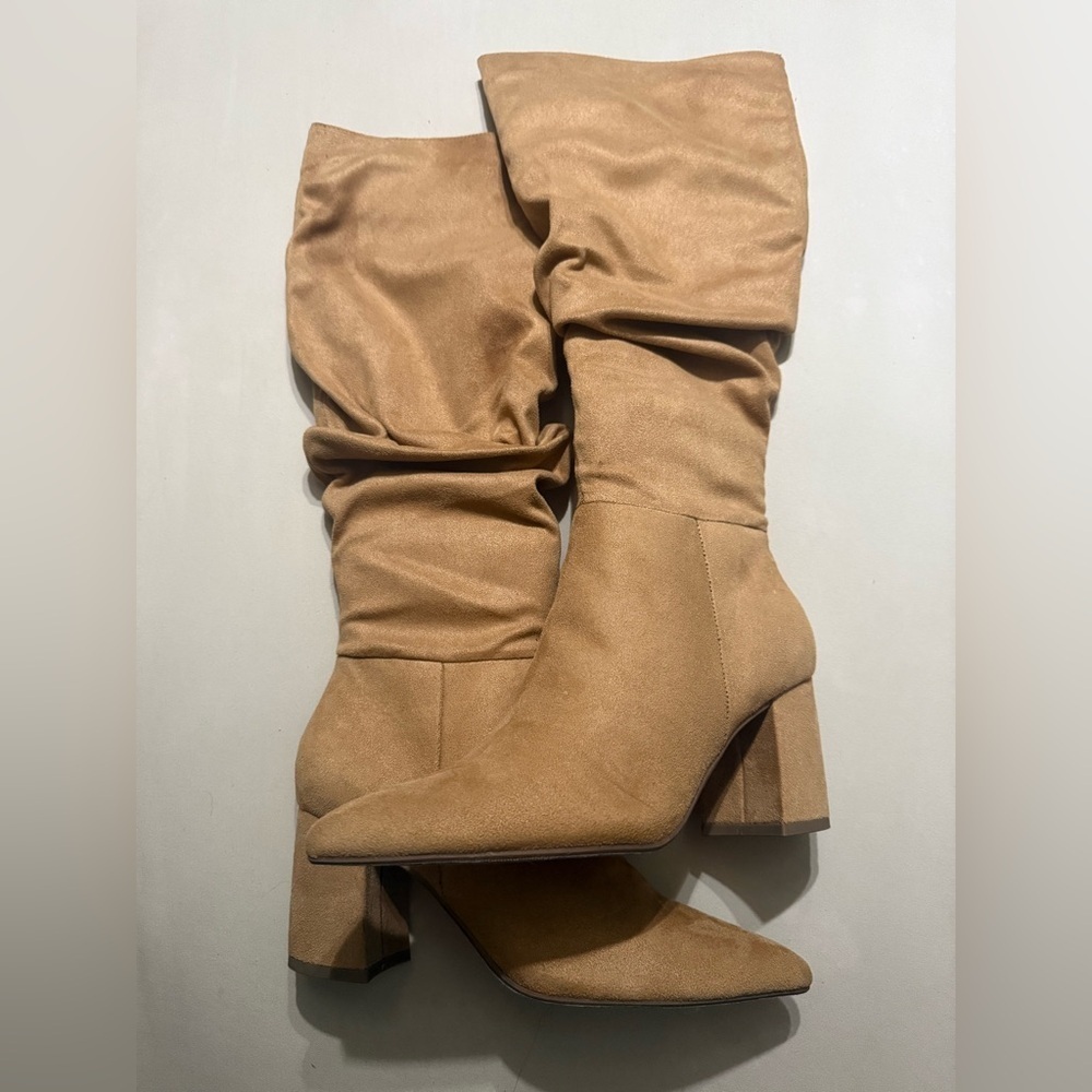 Dolce Vita Tan Heeled Boots NWT